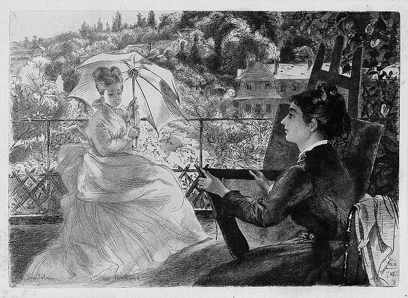 Terrazza della Villa Brancas